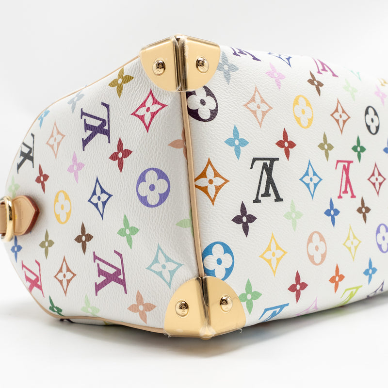 Louis Vuitton LV x TM Speedy Bandoulière 25 Monogram Canvas White/ Multicolour GHW