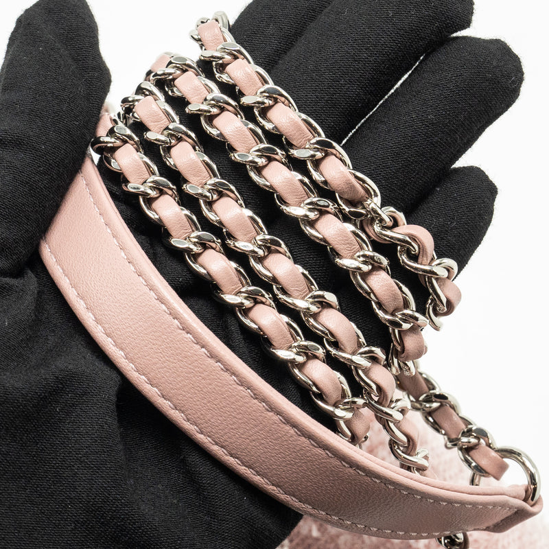 Chanel 18S Mini Waterfall Flap Bag Sequin Pink/Blue/Yellow SHW