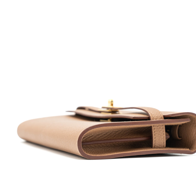 Hermes Kelly To Go Chevre Mysore Quebracho GHW Stamp U