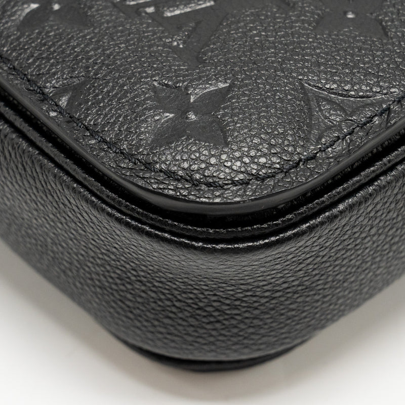 Louis Vuitton Pochette Metis Monogram Empreinte Black GHW