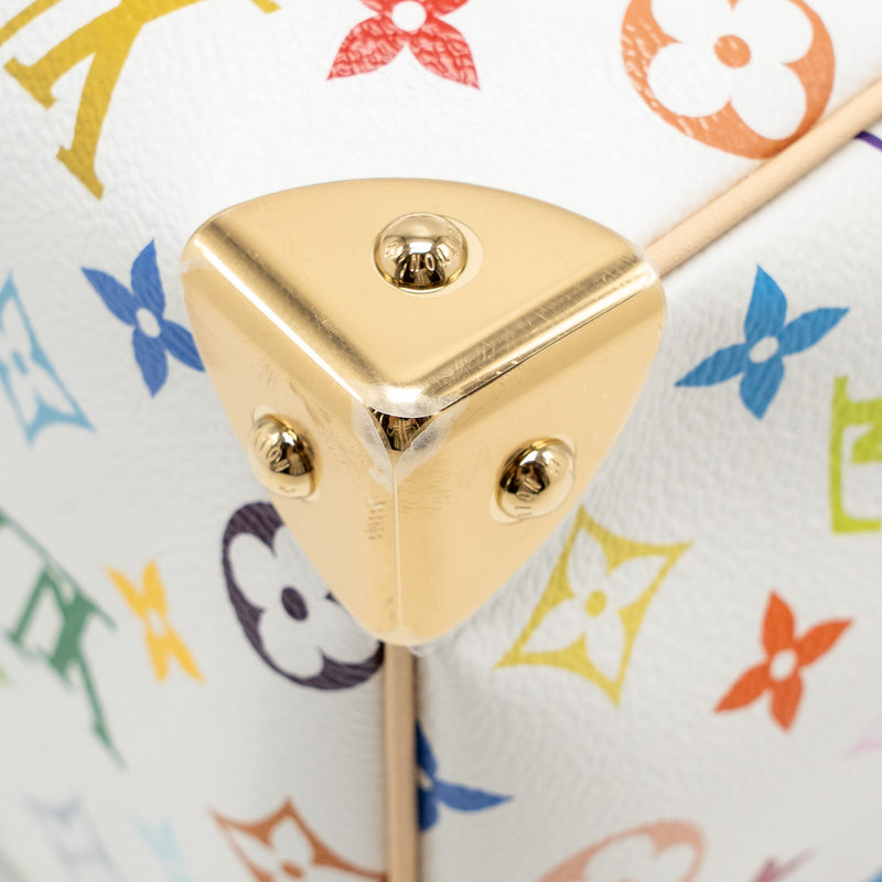 Louis Vuitton LV x TM Speedy Bandoulière 25 Monogram Canvas White/ Multicolour GHW