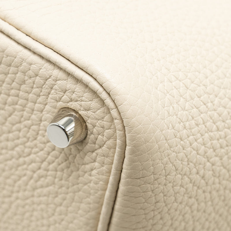 Hermes Picotin18 Lock Bag Clemence Craie SHW Stamp Y