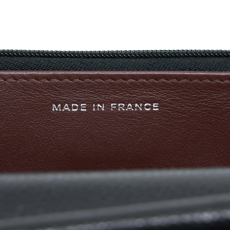 Chanel Classic Wallet on Chain Caviar Black SHW (Microchip)
