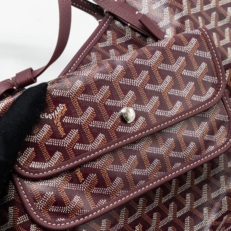 Goyard clearance burgundy tote