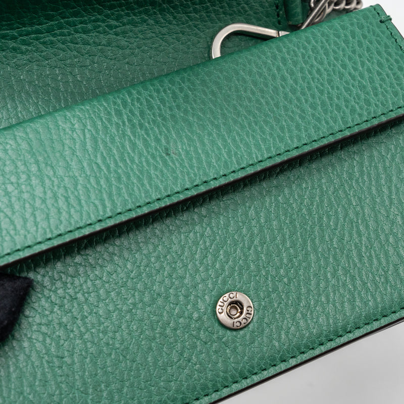 Gucci Dionysus Super Mini Calfskin Green Brushed GHW