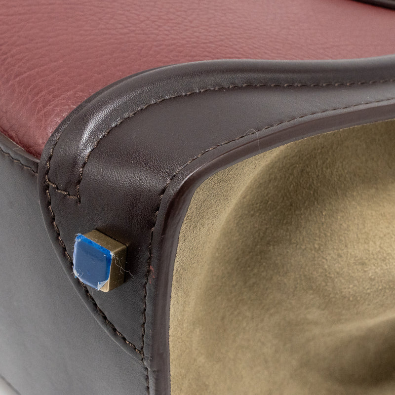 Celine Micro luggage bag leather multicolor