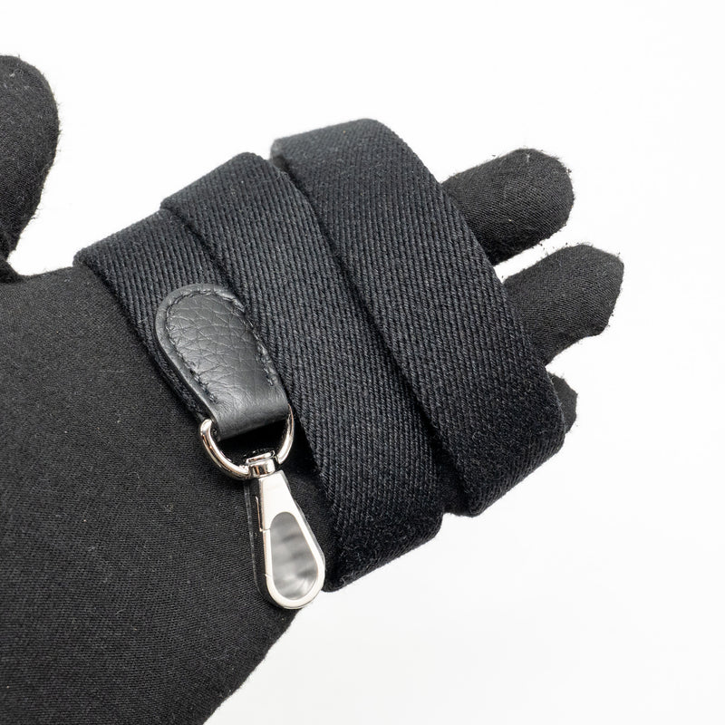 Hermes Mini Evelyne clemence black SHW Stamp W