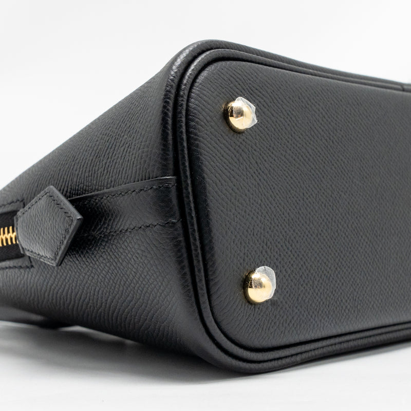 Hermes Bolide 25 epsom black GHW stamp W