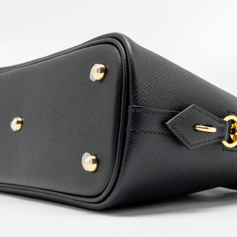 Hermes Bolide 25 epsom black GHW stamp W