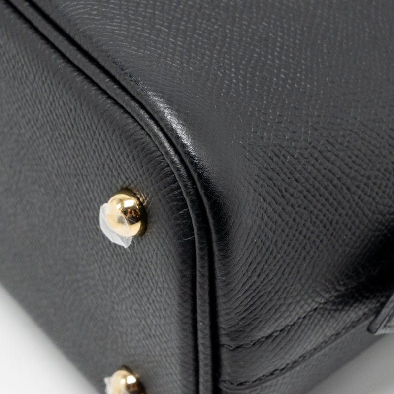 Hermes Bolide 25 epsom black GHW stamp W