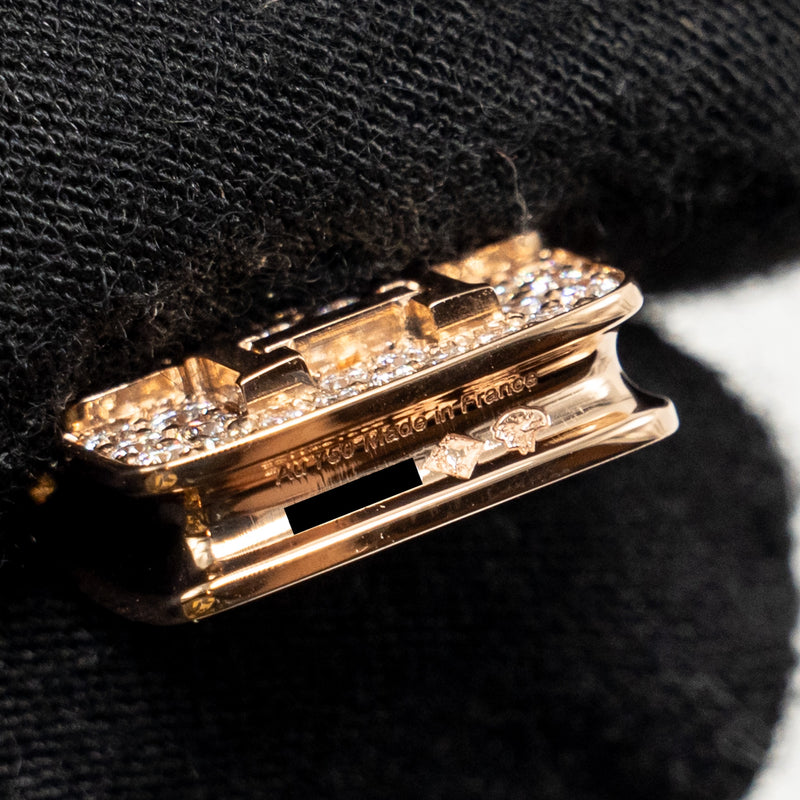 Hermes Amulette Constance Pendant Rose Gold, Diamonds