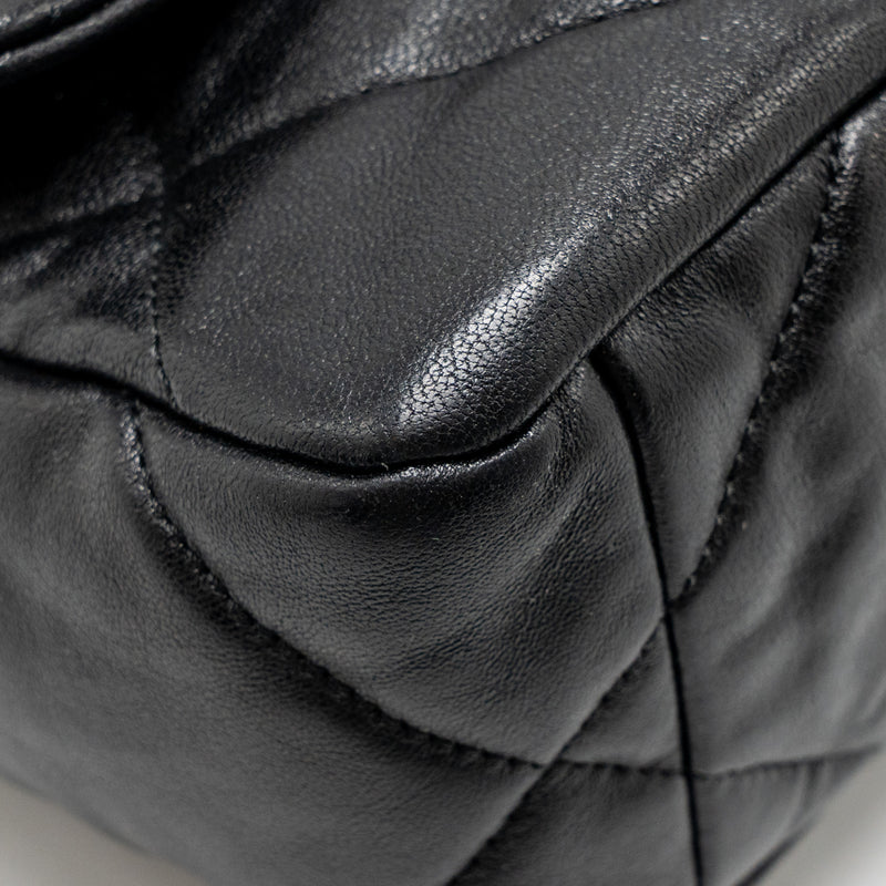 Chanel Small 19 Bag Shiny Lambskin Black Multicolour Hardware