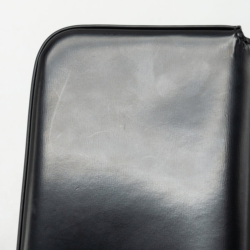 Celine Triomphe Chain Shoulder Bag Shiny Calfskin Black GHW