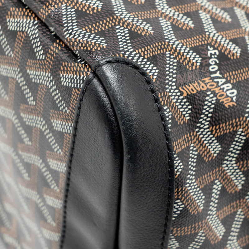 Goyard Artois Bag PM Goyardine Canvas/Chevroches Calfskin Black SHW