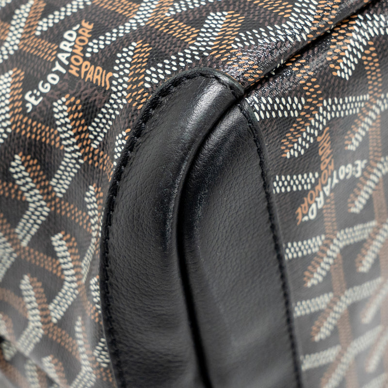 Goyard Artois Bag PM Goyardine Canvas/Chevroches Calfskin Black SHW