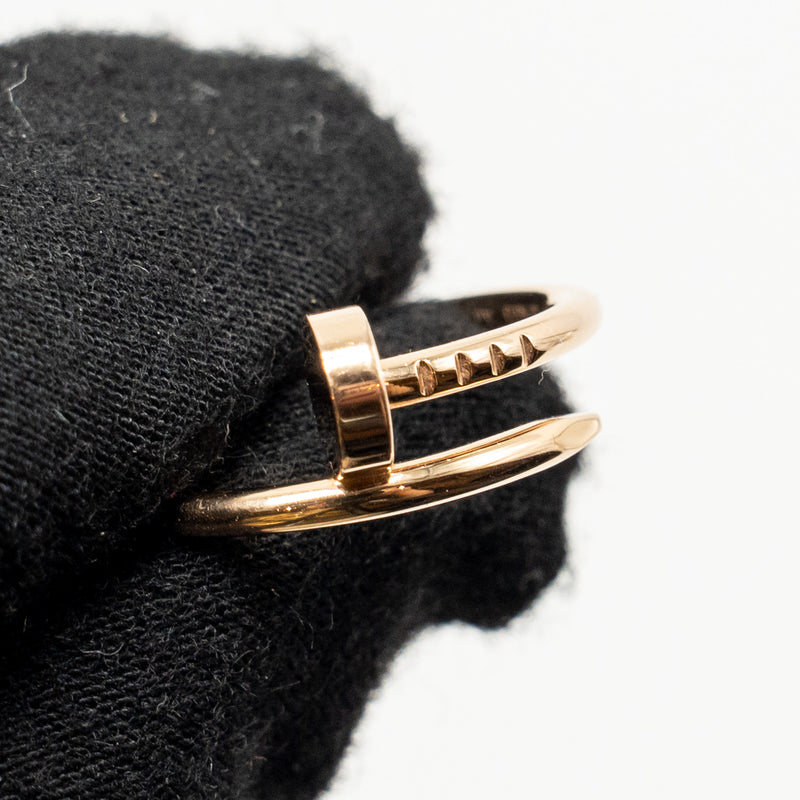Cartier Size 51 Juste Un Clou Ring, Small Model Rose Gold