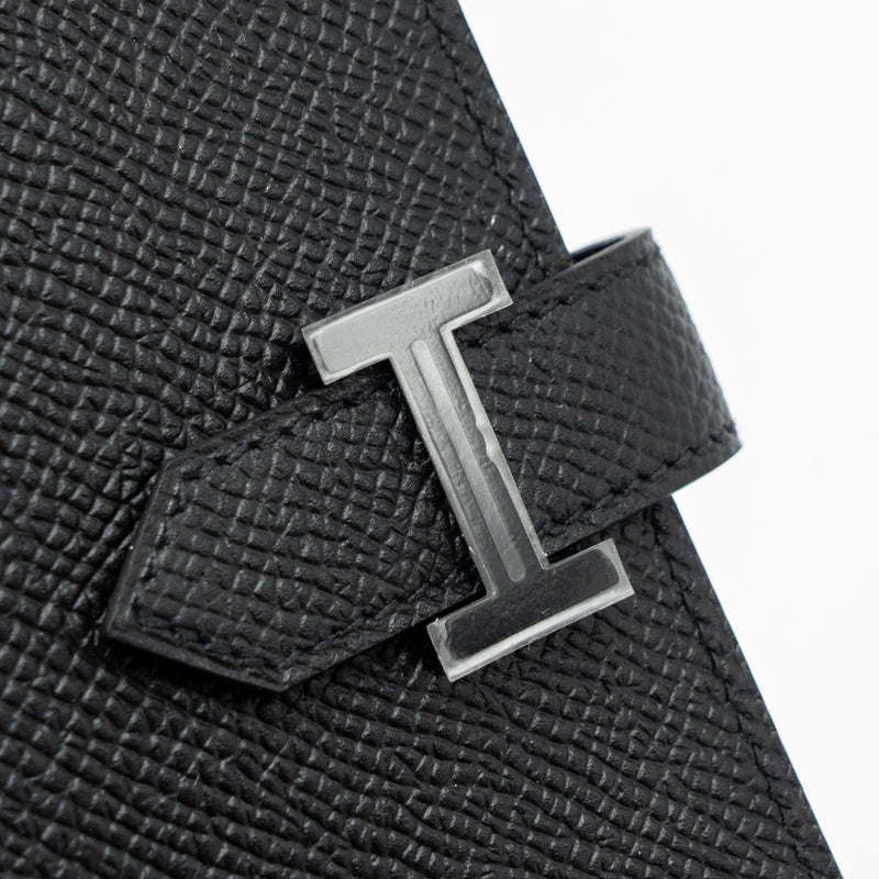 Hermes bearn card holder epsom so black with black hardware stamp Z