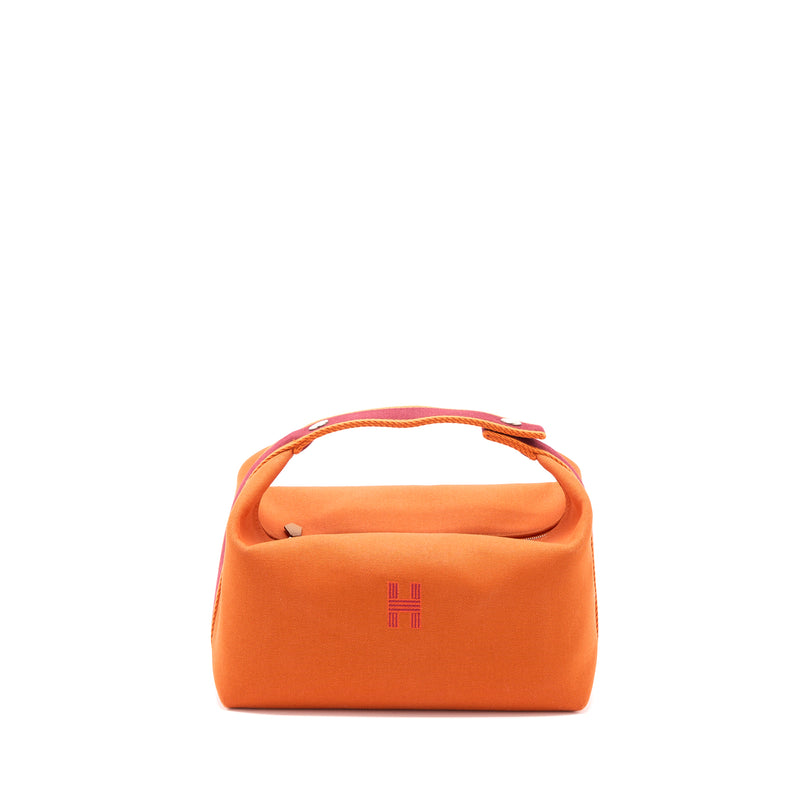 Hermes Orange Bride a Brac PM Vanity Cosmetic Bag NEW/UNUSED