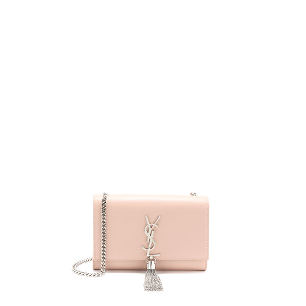 Saint Laurent Kate Tassel Grained Calfskin Pink SHW