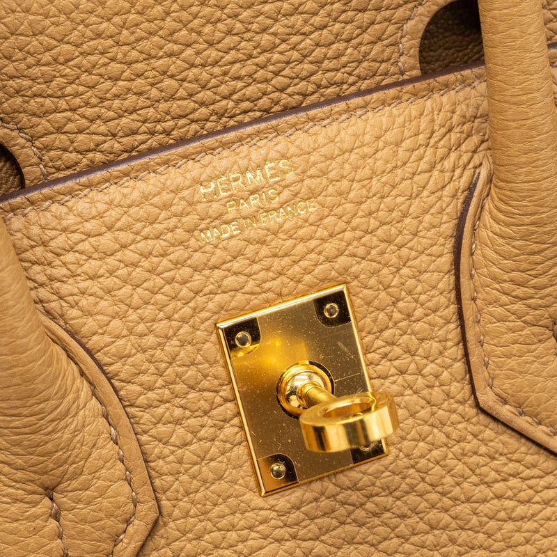 Hermes Birkin25 Togo biscuit GHW stamp Z