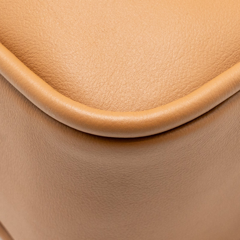 Prada Darling Handbag Calfskin Caramel GHW