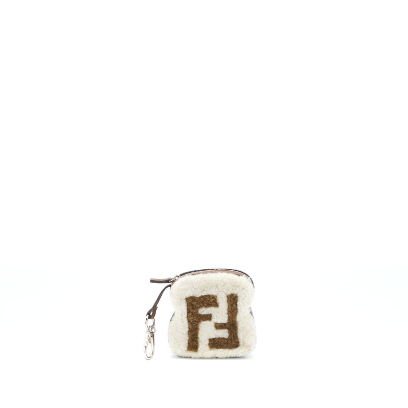 Fendi FENDI Charm Key Ring Pouch Monster Nylon/Fur/Metal Pink x Multicolor  Women's e54388 | eLADY Globazone