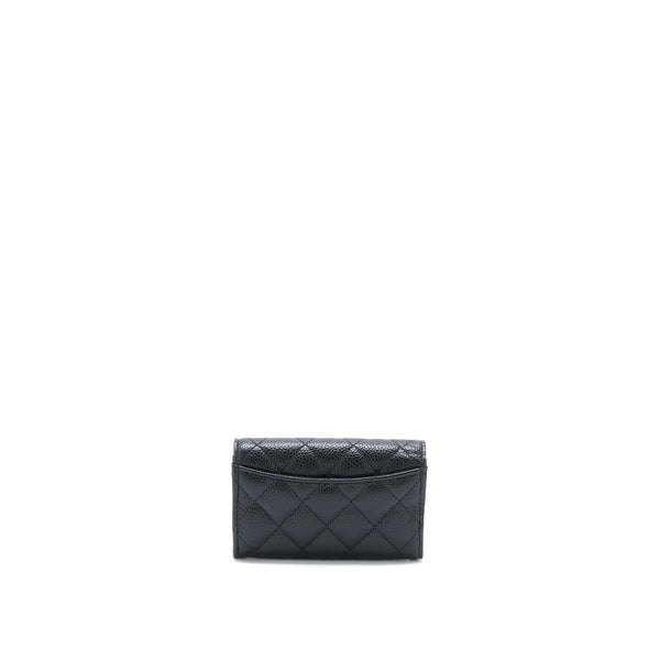 Chanel Classic Flap Cardholder Caviar Black GHW