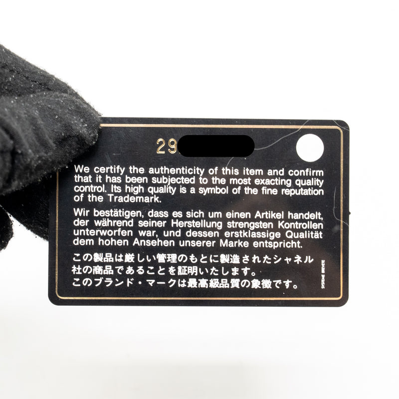 Chanel CC Top Handle Vanity Case Caviar Navy Blue GHW