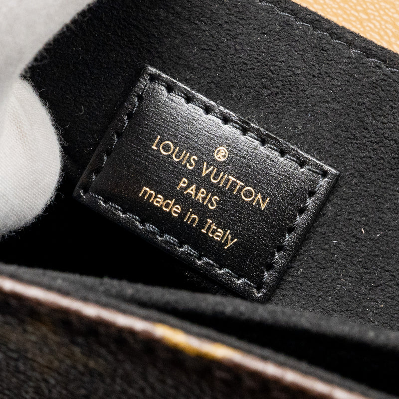 Louis Vuitton Pochette Metis monogram reverse canvas GHW