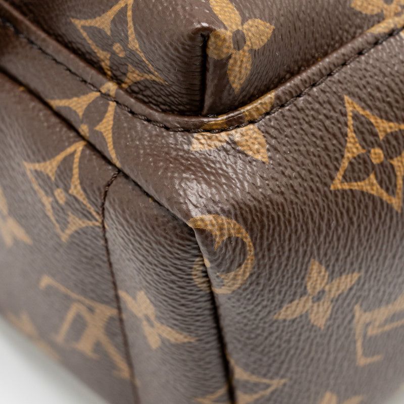 Louis Vuitton Mini Palm Spring Backpack monogram canvas GHW