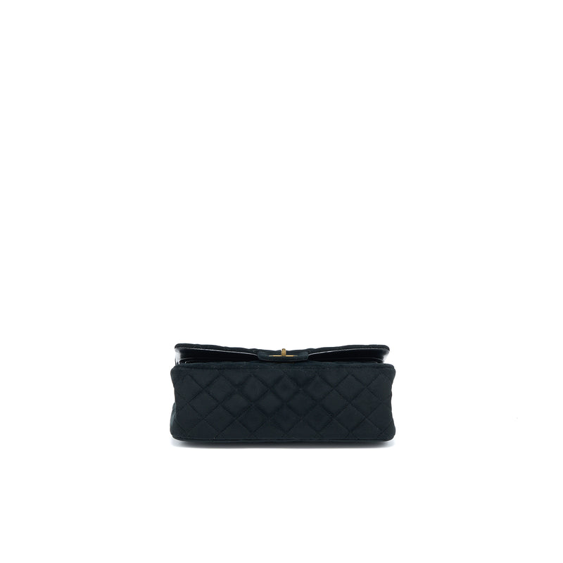 Chanel Small 2.55 Reissue Flap Bag Velvet Black GHW