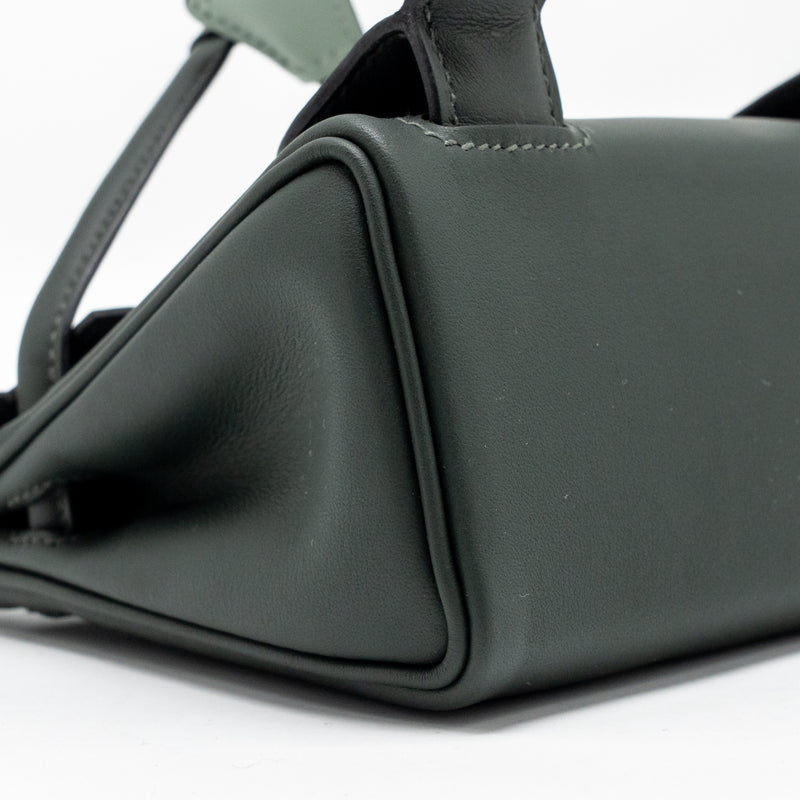 Hermes Kelly Dole Swift Vert Fonce/Vert Peppermint SHW Stamp K