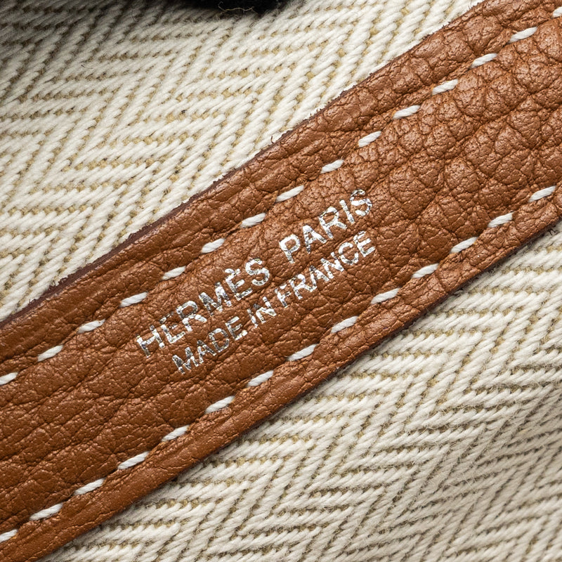 Hermes Garden Party 30 Negonda Gold SHW Stamp D