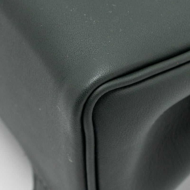 Hermes Kelly Dole Swift Vert Fonce/Vert Peppermint SHW Stamp K