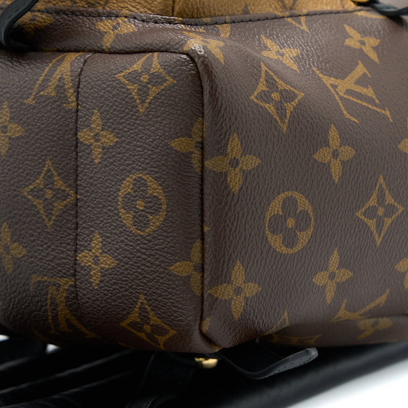 Louis Vuitton palm spring backpack PM monogram canvas GHW