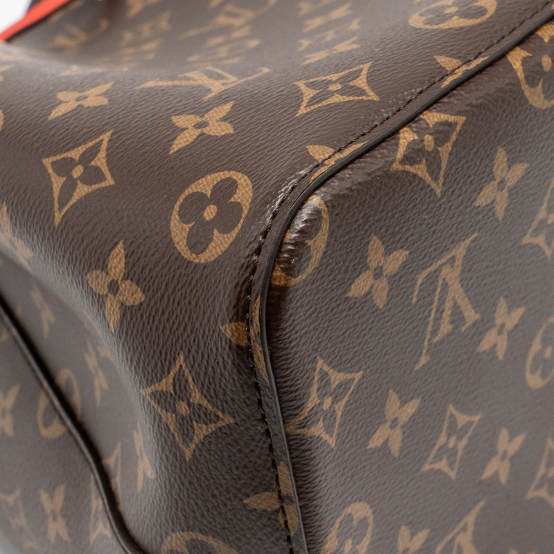 Louis Vuitton Neo Noe Monogram Canvas Red GHW