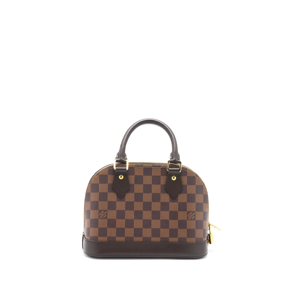 Louis Vuitton Alma BB Damier Ebene Canvas GHW (New Version)