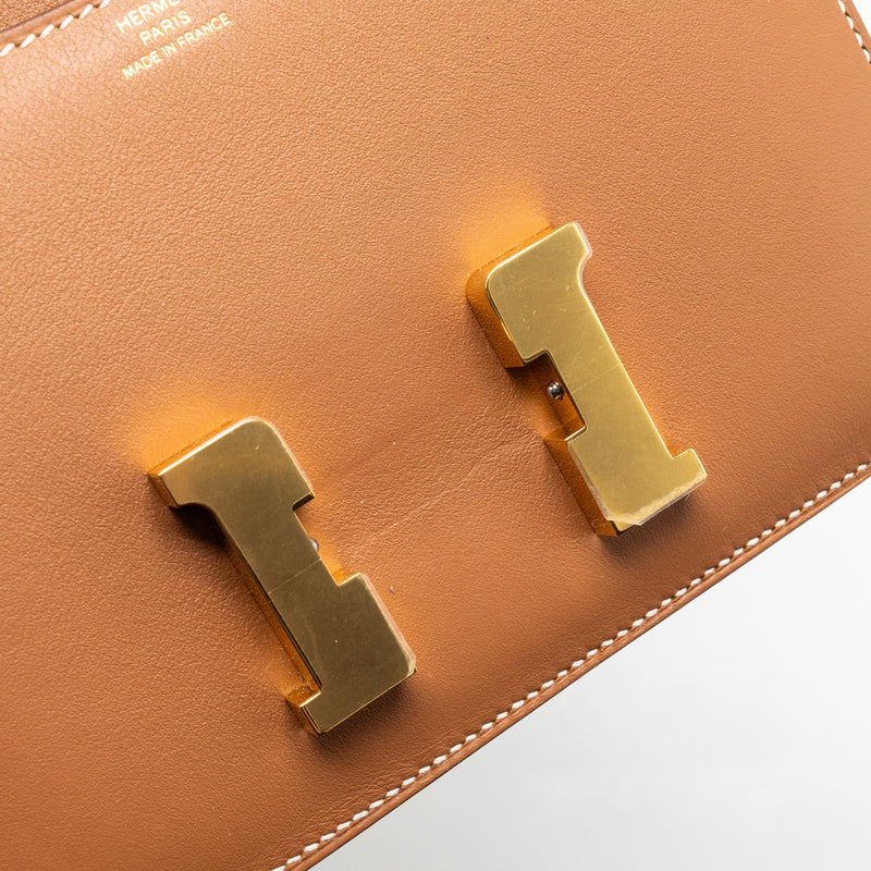 Hermes Mini Constance swift gold GHW stamp B