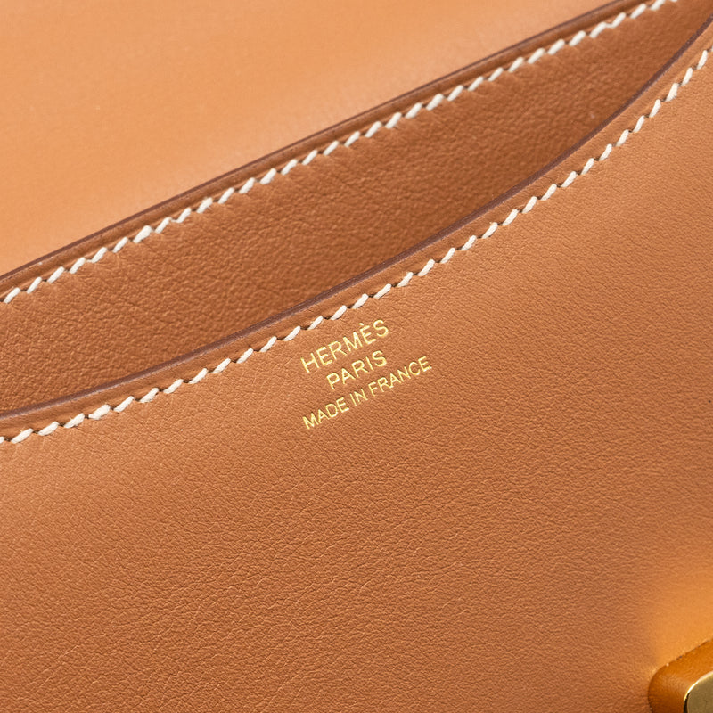 Hermes Mini Constance swift gold GHW stamp B