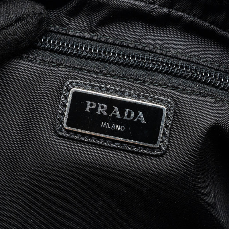 Prada Re-Nylon Belt Bag Nylon Black SHW