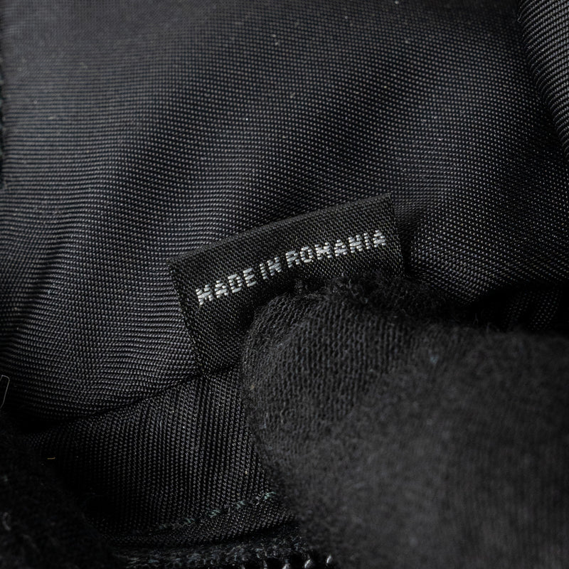 Prada Re-Nylon Belt Bag Nylon Black SHW