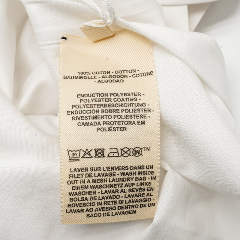 Hermes Size 36 Inspiration Kimono T-Shirt Cotton White