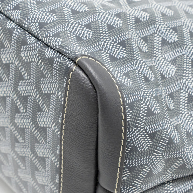 Goyard Artois Pm tote bag goyardine canvas / calfskin grey
