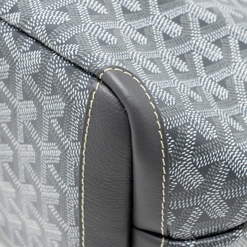 Goyard Artois Pm tote bag goyardine canvas / calfskin grey