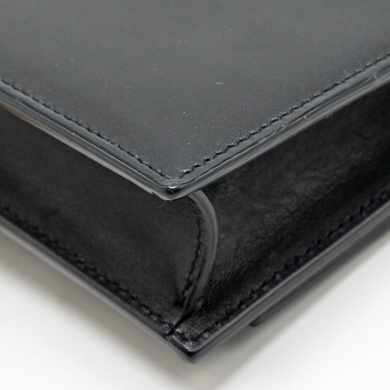 Saint Laurent/YSL Small tassel Kate bag calfskin black GHW