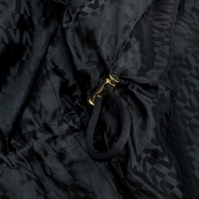 Valentino Size 40 Tweed Vest Viscose/Polyamide Black / Multicolour