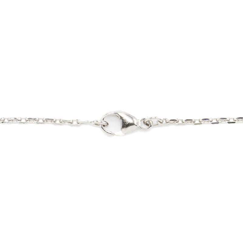 Hermes Mini Pop H Pendant Blue Jean SHW