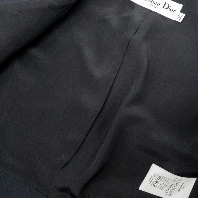 Dior Size 36 classic jacket wool/silk black