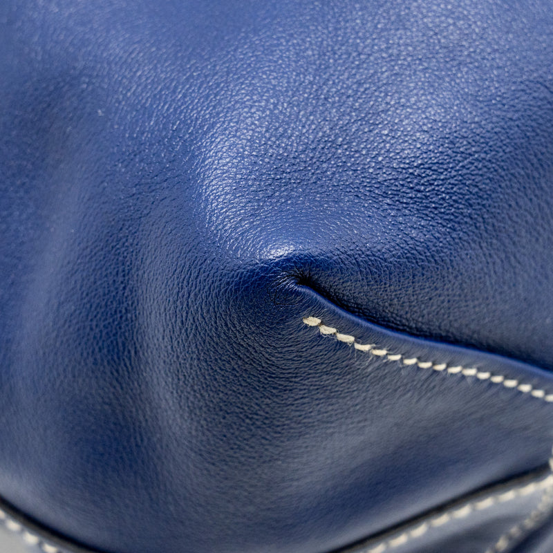 Hermes Double Sense 36 Swift blue obscures / anemon Stamp Square R