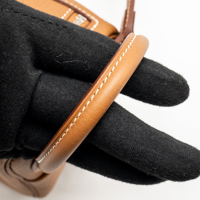 HERMES Mini Lindy II Clemence Gold SHW Stamp W